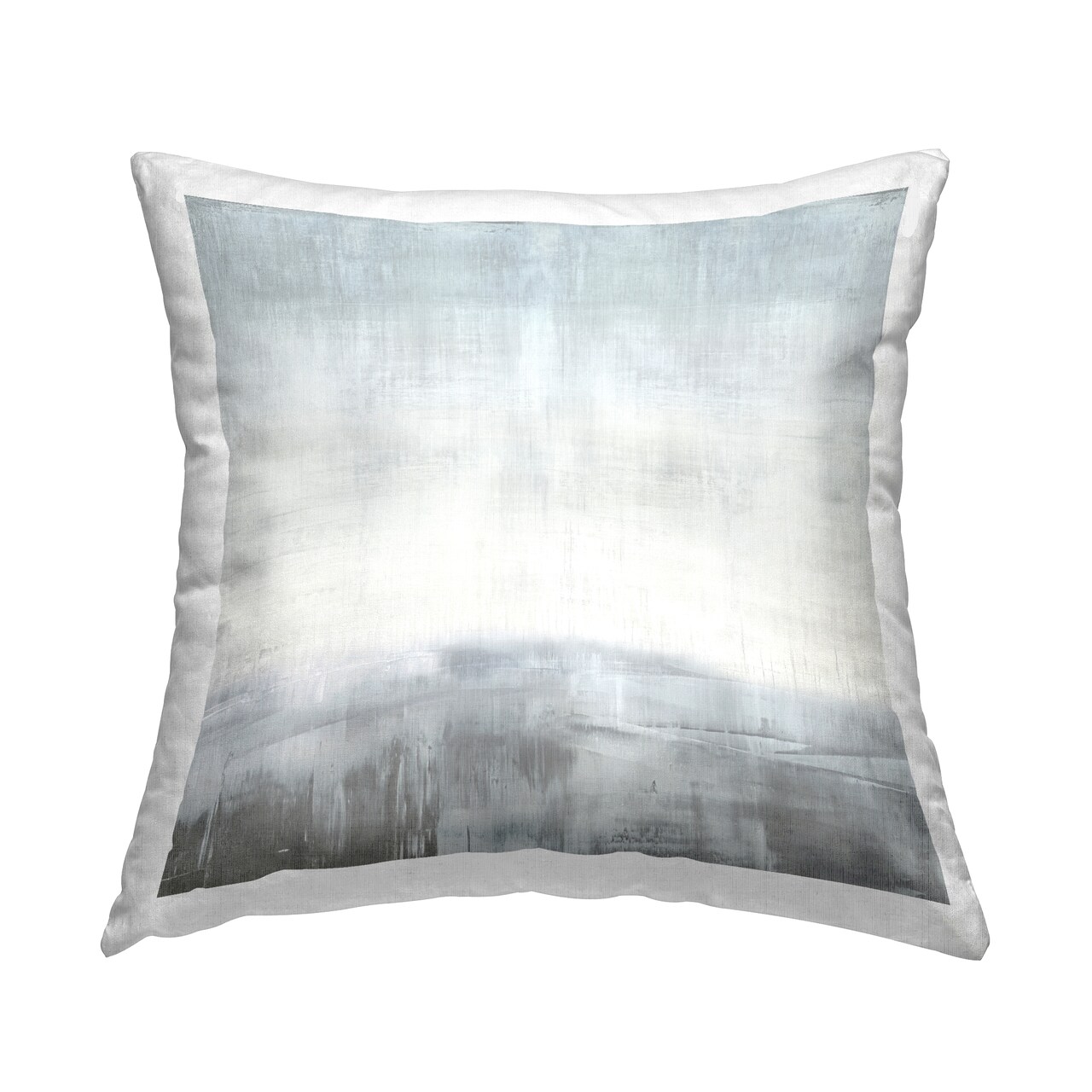 Stupell Industries Grey Serene Landscape Indoor Pillow, 18 x 7 x 18